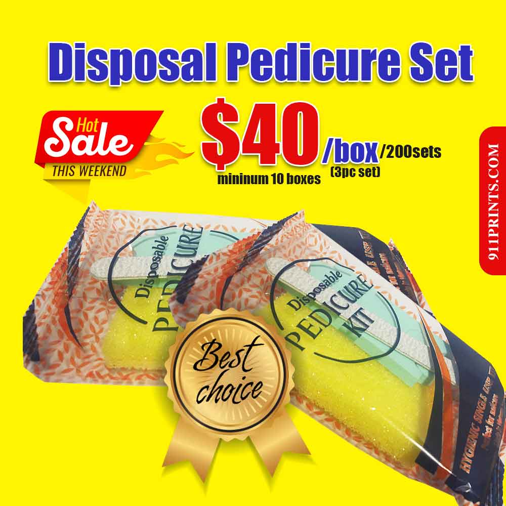 USA Disposable Pedicure Kits