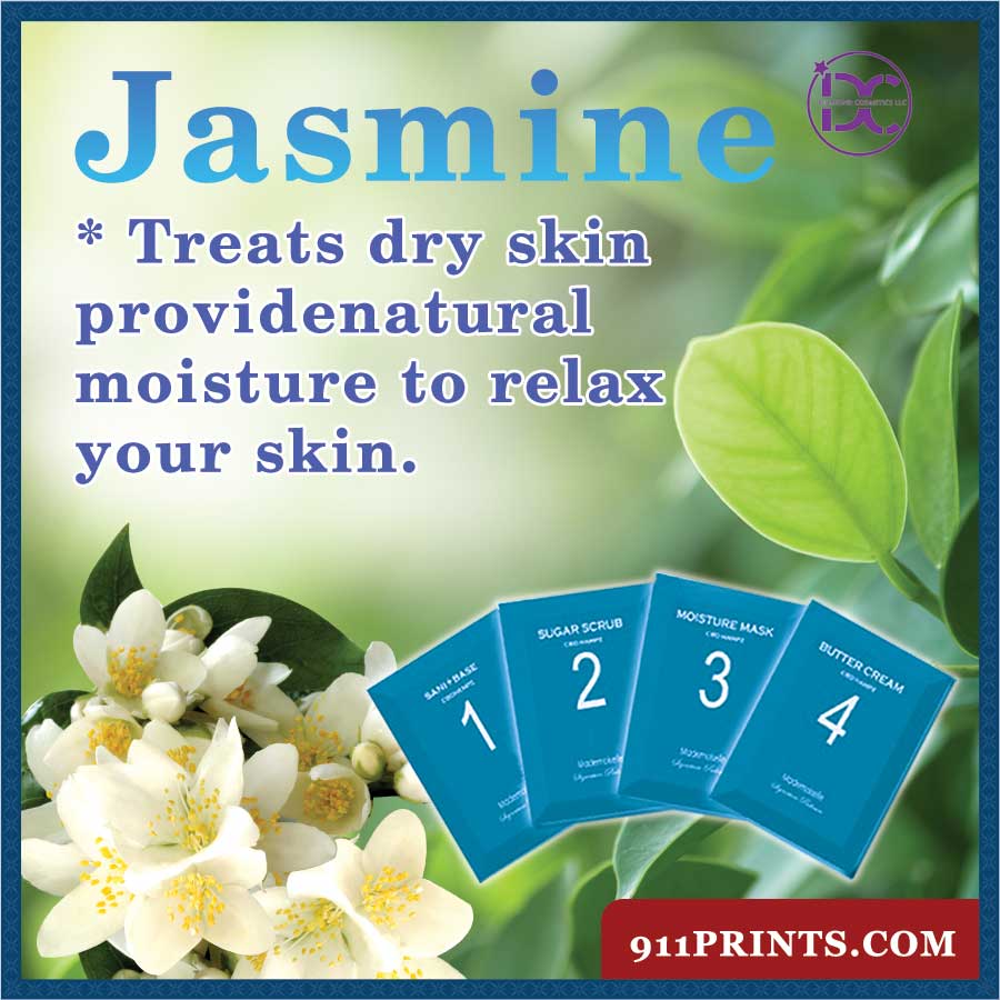 Natural-Deluxe-Spa-Pedicure-4-in-1-Set-Deluxe-Pedicure-4-Step-Made-in-USA-4 Step Spa Pedicure Products-911Prints-Pedi-in-a-Box-Jasmine